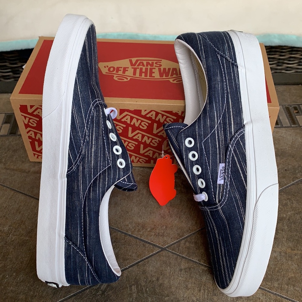 VANS ERA SUITING Dress Blues/Stripes Men’s - Picture 9 of 15